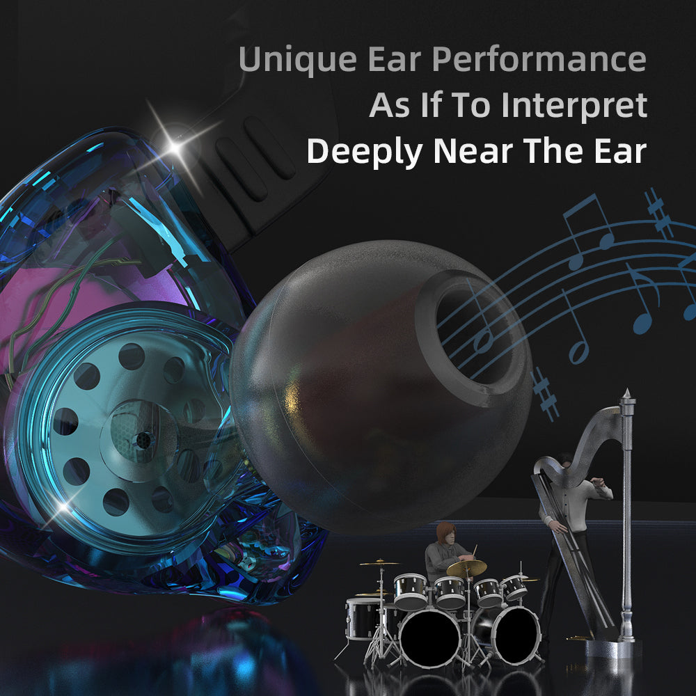 DUCK DANCE Wired Earbuds with Microphone Heavy Bass Zero Latency Wired Earphones with Mics for Audiophile Hi-Fi Headset with Microphone 3.5mm Jack or Type C…