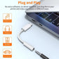 Wired Earbuds Cables 3.5mm Jack to Type C Cables Only 2-Pack (3.5mm Jack to Type C, Cables Only)