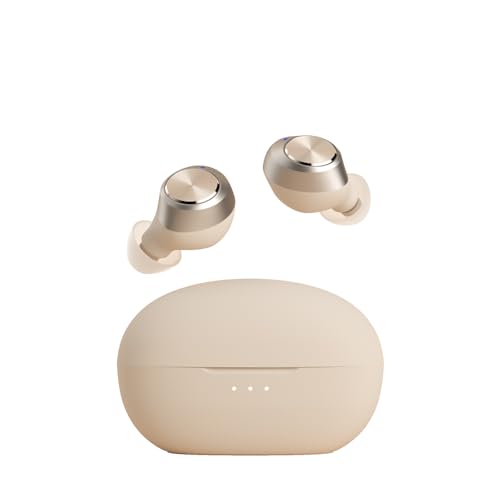 DUCK DANCE Wireless in-Ear Headphone Compact Cute Design Touch Control TWS Hi-Fi Earbuds Deep Bass XY30 (Pink)