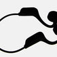 DUCK DANCE Open Ear Headphone Bluetooth with Hue Gradient LED Lights Night Run Headset Wireless Over-The-Ear Headphones for Cycling, Hiking, Running for Students Adults Indoor Outdoor Activities