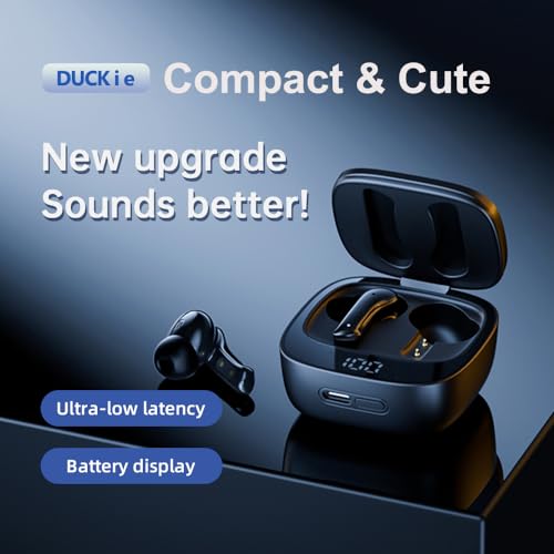 ENC Active Noise-Cancelling High Fidelity Wireless TWS Earbuds Top Brands Quality Upgrade Sounds Duckie Headsets