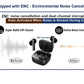 ENC Noise-Cancelling Bluetooth Earbuds Wireless TWS Earbuds HiFi Heavy Bass Upgrade Sounds Duckie Headsets