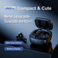 ENC Noise-Cancelling Bluetooth Earbuds Wireless TWS Earbuds HiFi Heavy Bass Upgrade Sounds Duckie Headsets