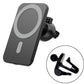 DUCK DANCE Wireless Magnetic Car Charger Stable Adsorption MagSafe Come With Complimentary Dual Port Both Car Charger Adapter Mini Metallic PD & QC 3.0 Quick Charge Compatible with iPhone 14 13 12 11 Pro And Qi Enabled Phone Wireless & Wired Charge